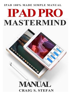 cover image of iPad Pro Mastermind Manual